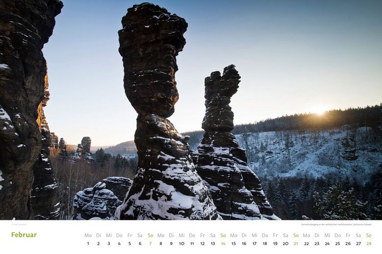 Produktbild: Kalender S&auml;chsische & B&ouml;hmische Schweiz 2027