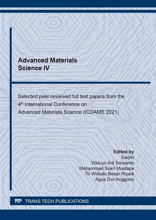 Produktbild: Advanced Materials Science IV