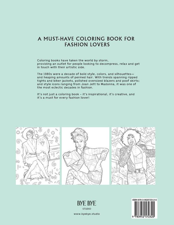Produktbild: 80s Coloring Book