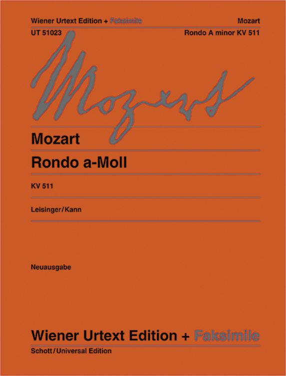 Produktbild: Mozart, W: Rondo a-Moll