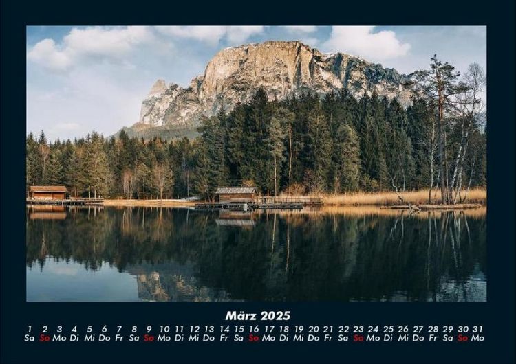 Produktbild: Bergige Welten 2025 Fotokalender DIN A4