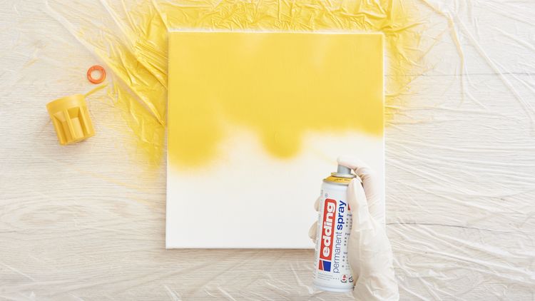 Produktbild: 5200 Permanent Spray, verkehrsgelb matt, 200ml Premium Acryllack