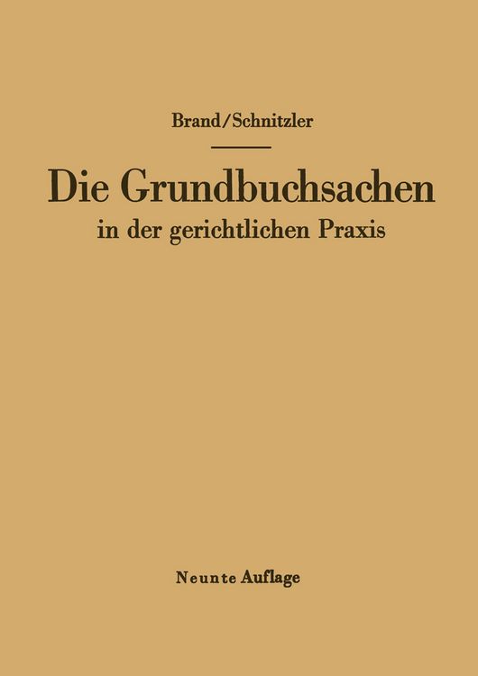 Produktbild: Die Grundbuchsachen in der gerichtlichen Praxis