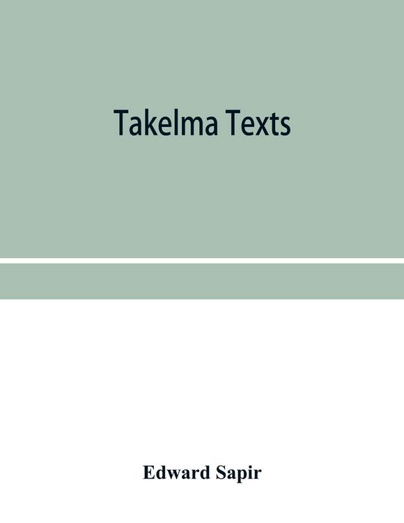 Produktbild: Takelma texts