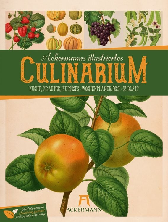 Produktbild: Culinarium Wochenplaner Kalender 2027 | K&uuml;che, Kr&auml;uter, Kurioses