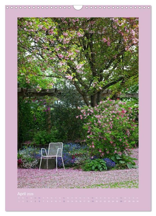 Produktbild: Farbtupferl - Botanischer Garten Augsburg (Wandkalender 2026 DIN A3 hoch), CALVENDO Monatskalender