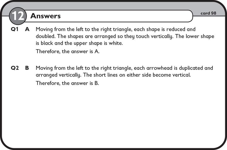 Produktbild: 11+ Non-Verbal Reasoning Flashcards
