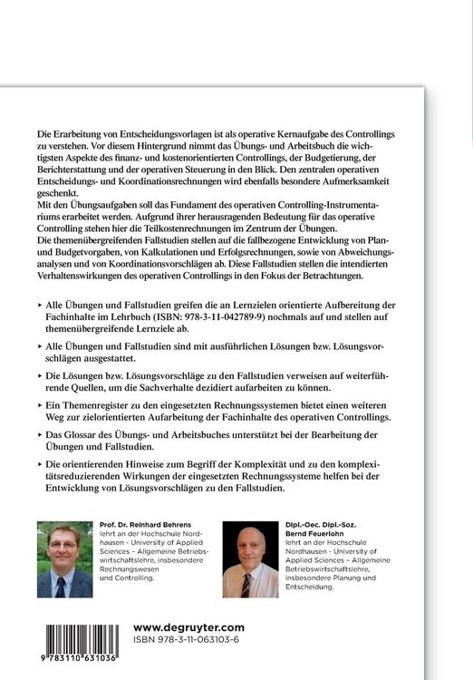Produktbild: Angewandtes Unternehmenscontrolling
