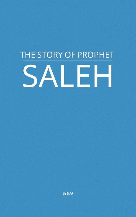 Produktbild: The Story of Prophet Saleh