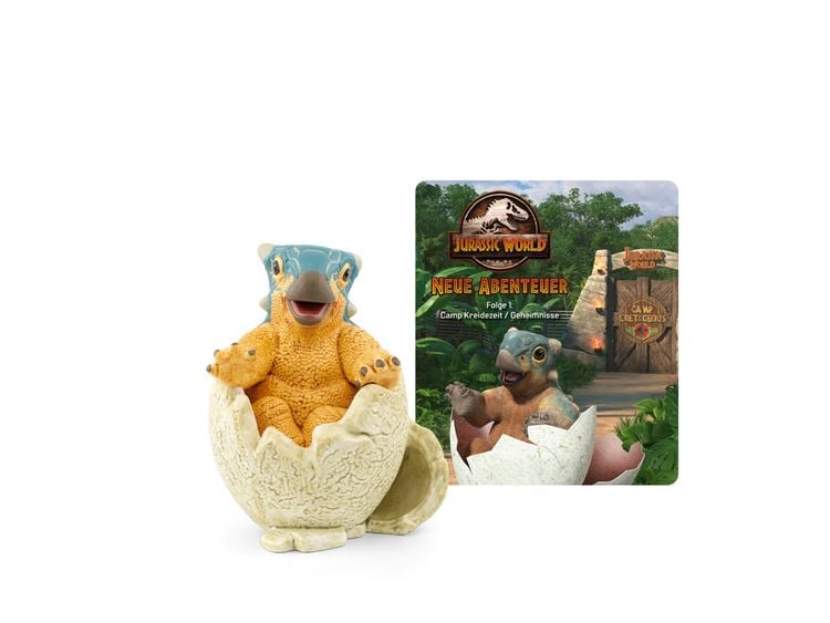 Produktbild: Content-Tonie: Jurassic World - Neue Abenteuer Folge 1: Camp Kreidezeit / Geheimnisse