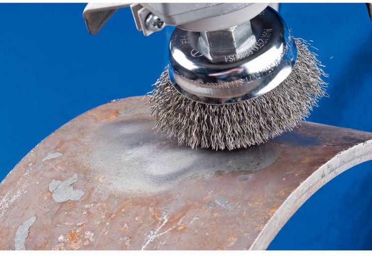Produktbild: PFERD TOOLS Topfb&uuml;rste ungezopft TBU &Oslash; 60 mm M14 Stahl-Draht-&Oslash; 0,30 f&uuml;r Winkelschleifer POS TBU 60/M14 ST 0,30 43468902 1 St.