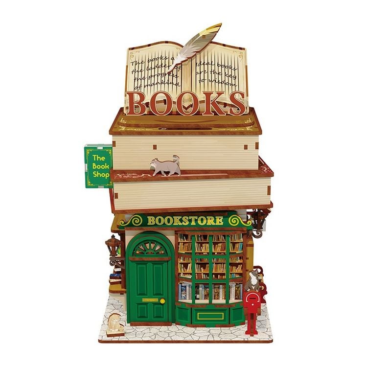 Bild vom Artikel Book Nook DIY Bücherecke Time Bookstore vom Autor 
