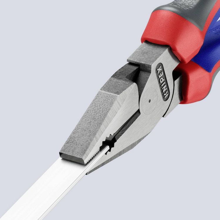 Produktbild: Knipex 02 02 200 Werkstatt Kraft-Kombizange 200mm DIN ISO 5746