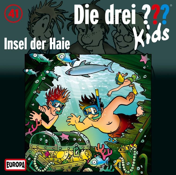 Produktbild: Die drei ??? Kids (41) Insel der Haie