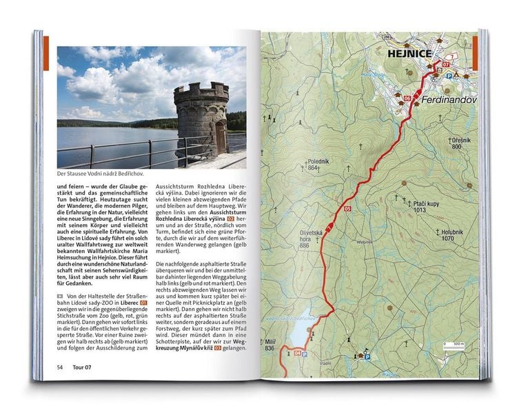 Produktbild: KOMPASS Wanderf&uuml;hrer Riesengebirge mit Isergebirge, 55 Touren mit Extra-Tourenkarte