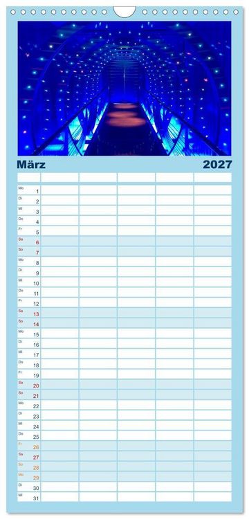 Produktbild: Familienplaner 2027 - Kreuzfahrtpiraten mit 5 Spalten (Wandkalender, 21 x 45 cm) CALVENDO