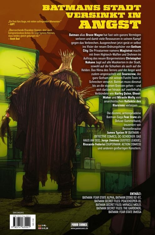 Produktbild: Batman: Die Fear State Saga (Deluxe Edition)