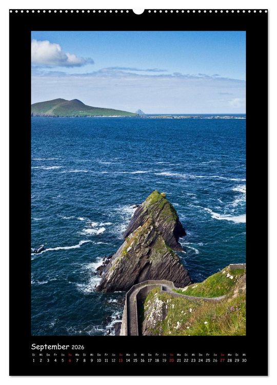 Produktbild: Irland - Romantische Pl&auml;tze auf der Gr&uuml;nen Insel (hochwertiger Premium Wandkalender 2026 DIN A2 hoch), Kunstdruck in Hochglanz