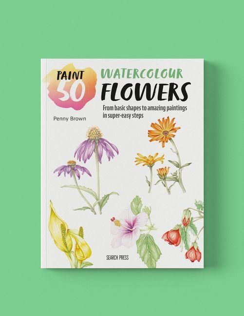 Produktbild: Paint 50: Watercolour Flowers