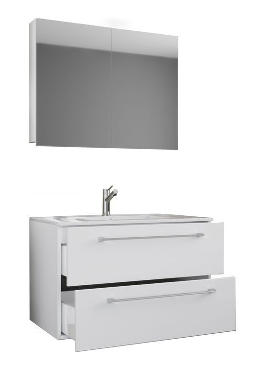 Produktbild: 3-tlg. Waschplatz Waschtisch Badinos Schublade SP