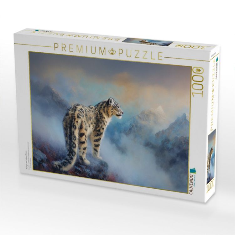 Produktbild: CALVENDO Puzzle K&ouml;nigin auf kaltem Thron | 1000 Teile Lege-Gr&ouml;&szlig;e 64x48cm Foto-Puzzle f&uuml;r gl&uuml;ckliche Stunden
