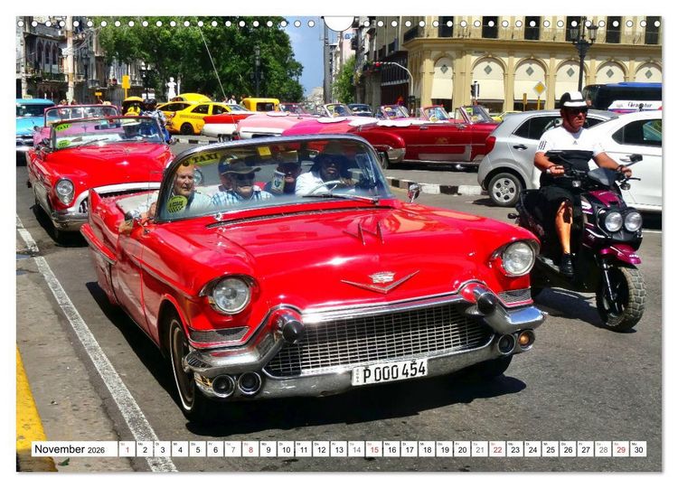 Produktbild: Auto Legenden CADILLAC (Wandkalender 2026 DIN A3 quer), CALVENDO Monatskalender