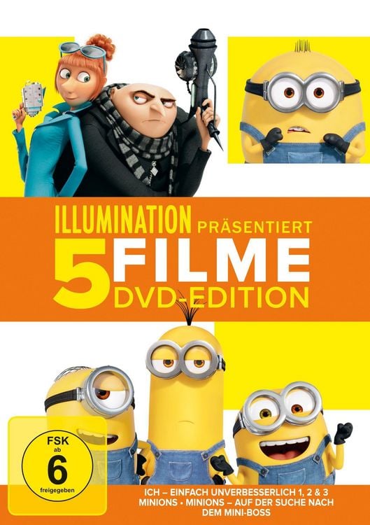 Produktbild: Illumination 5 Filme DVD-Edition [5 DVDs]