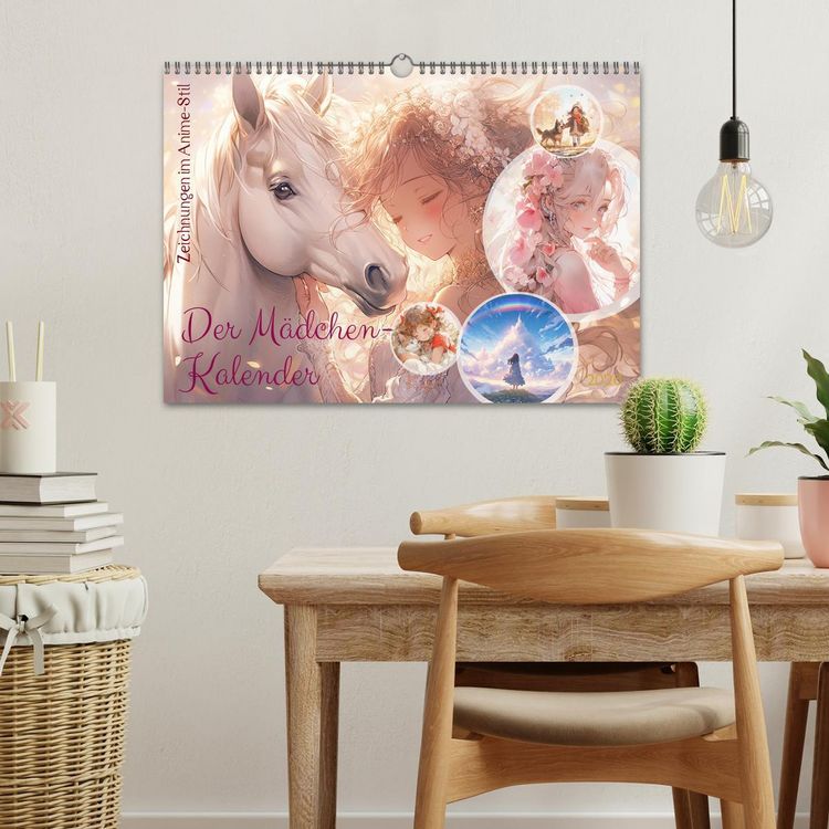 Produktbild: Der M&auml;dchen-Kalender (Wandkalender 2026 DIN A3 quer), CALVENDO Monatskalender