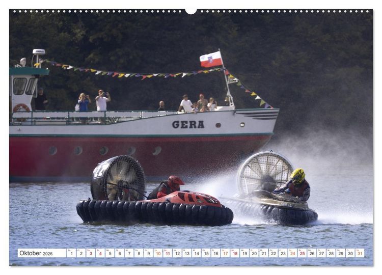 Produktbild: Hovercraft Formel 1 Weltmeisterschaft (Wandkalender 2026 DIN A2 quer), CALVENDO Monatskalender