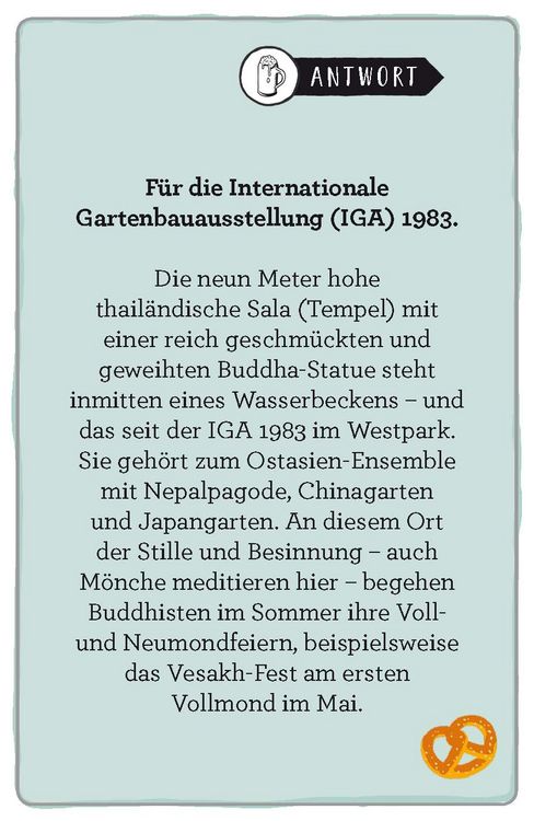 Produktbild: M&uuml;nchen. Das Heimat-Quiz