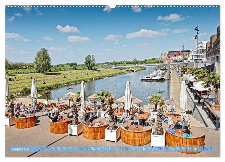 Produktbild: LOVELY VENLO (High Quality Premium Wall Calendar 2026 DIN A2 landscape),CALVENDO 12 Month Wall Calendar