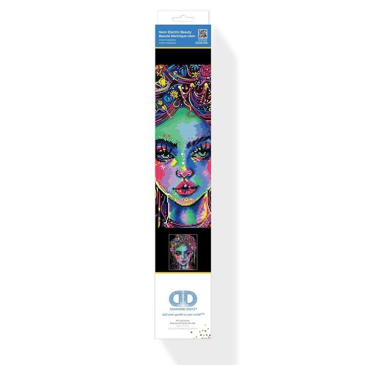 Produktbild: DIAMOND DOTZ - Diamond Painting Neon Sch&ouml;nheit