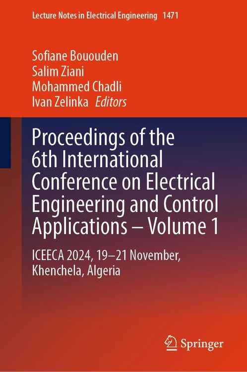 Produktbild: Proceedings of the 6th International Conference on Electrical Engineering and Control Applications - Volume 1