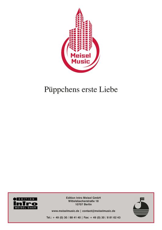 Produktbild: P&uuml;ppchens erste Liebe