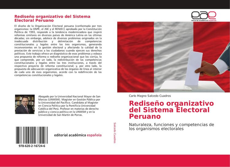 Produktbild: Redise&ntilde;o organizativo del Sistema Electoral Peruano