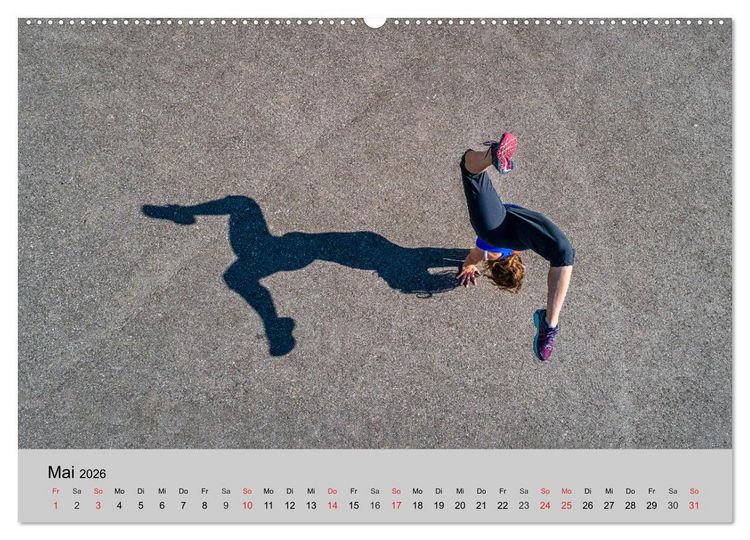 Produktbild: Momente des Sport (Wandkalender 2026 DIN A2 quer), CALVENDO Monatskalender