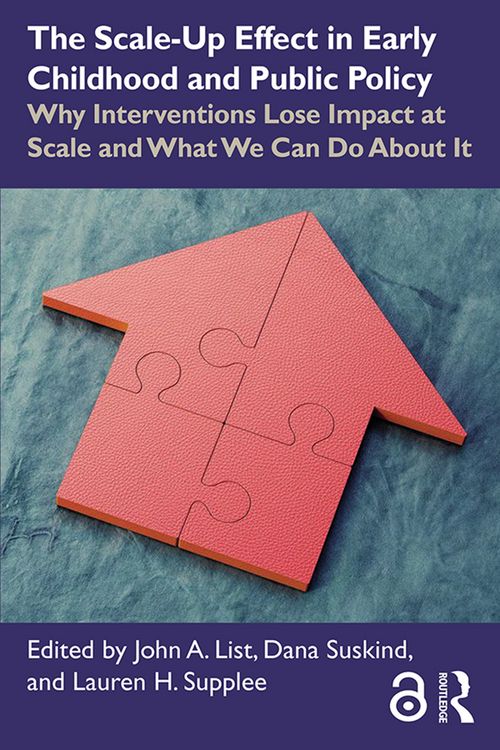 Produktbild: The Scale-Up Effect in Early Childhood and Public Policy