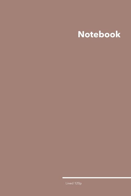 Produktbild: Lined College Ruled Notebook