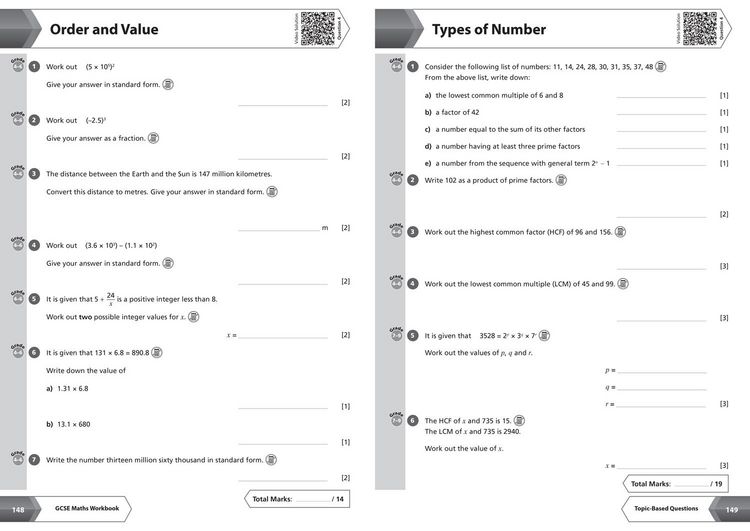 Produktbild: AQA GCSE 9-1 Maths Higher All-in-One Complete Revision and Practice