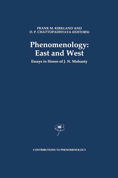 Produktbild: Phenomenology: East and West