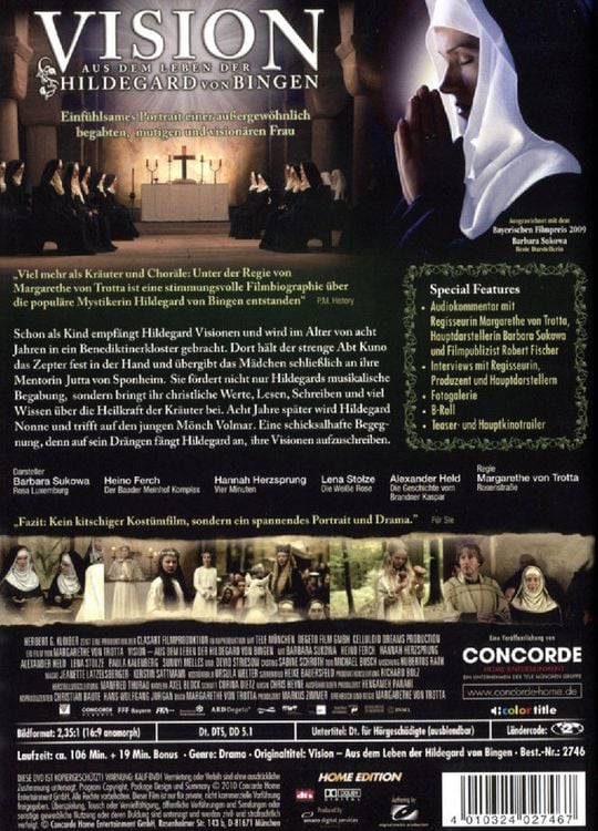 Produktbild: Vision - Aus dem Leben der Hildegard von Bingen