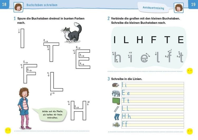 Produktbild: &Uuml;bungsheft - Schreiben 1. Klasse