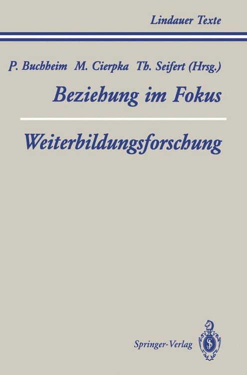 Produktbild: Teil 1 Beziehung im Fokus Teil 2 Weiterbildungsforschung
