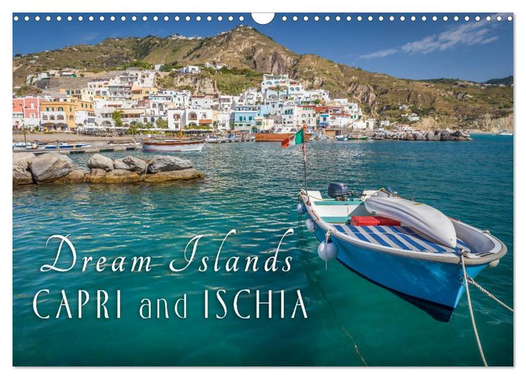 Produktbild: Dream Islands Capri and Ischia (Wall Calendar 2026 DIN A3 landscape), CALVENDO 12 Month Wall Calendar
