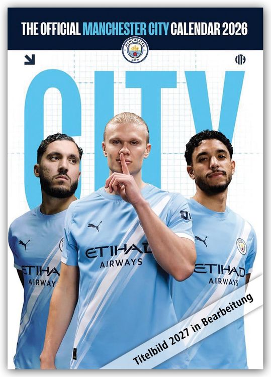 Produktbild: Manchester City FC 2027 &ndash; A3-Posterkalender