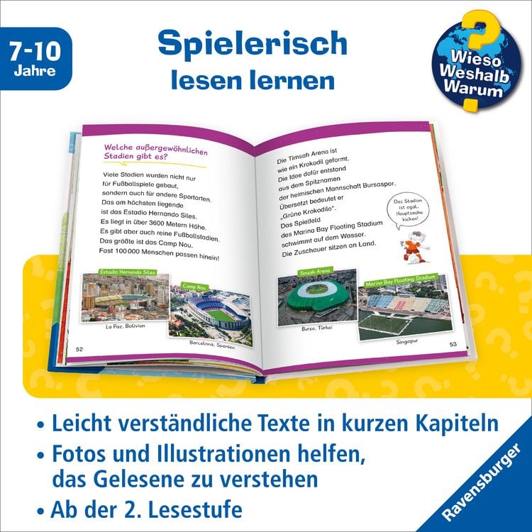 Produktbild: Wieso? Weshalb? Warum? Erstleser, Band 7 - Fu&szlig;ball