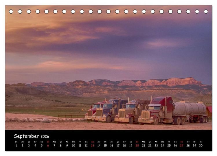 Produktbild: Traumlandschaften im Westen der USA (Tischkalender 2026 DIN A5 quer), CALVENDO Monatskalender