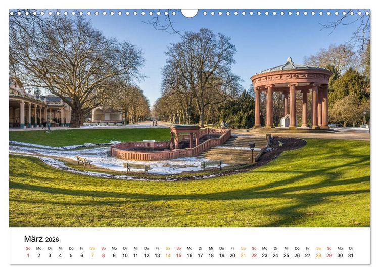 Produktbild: Bad Homburg - Die Perle im Hochtaunus (Wandkalender 2026 DIN A3 quer), CALVENDO Monatskalender
