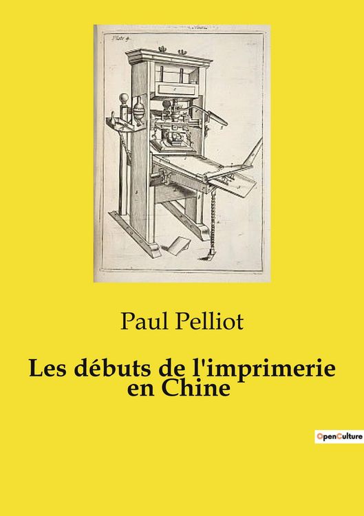 Produktbild: Les d&eacute;buts de l'imprimerie en Chine
