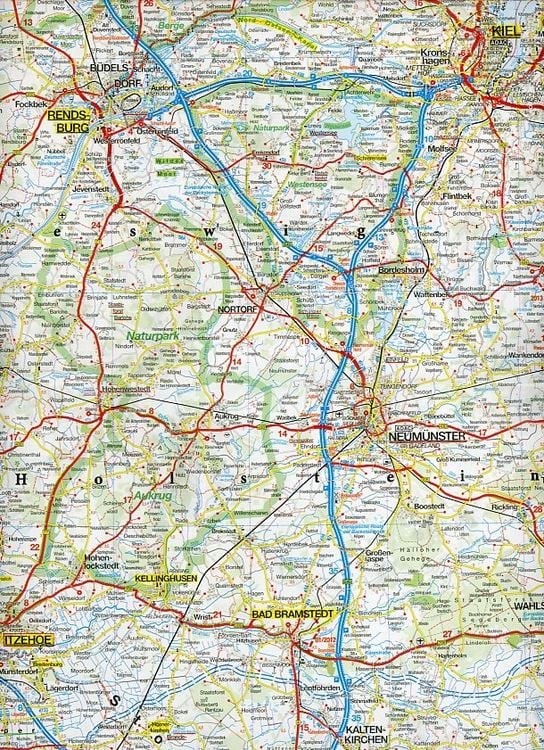 Produktbild: ADAC Stra&szlig;enKarte Deutschland in Kartentasche